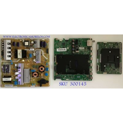 KIT DE TARJETAS PARA TV SAMSUNG / NUMERO DE PARTE MAIN BN94-10519R / BN41-02344D / BN97-10062C / FUENTE BN4400807A / L55S6_FHS / BN44-00807A / T-CON BN96-34823A / 2015_INX_UHD_HAWK_UFT / 6B01M000NLD04 / PANEL CY-GJ050HGNV3H / MODELO UN50JU6500FXZA IH02